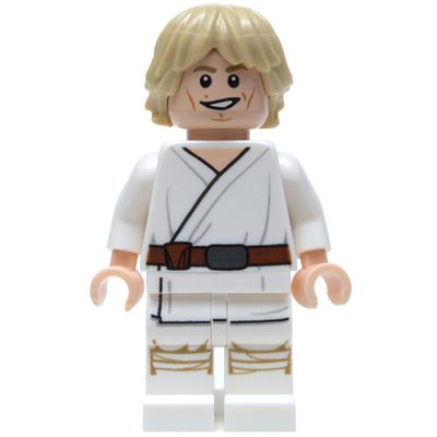 Luke Skywalker, White Robe, White Legs, Cheek Lines