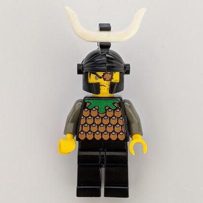 Knight (Knights Kingdom I) - Gilbert the Bad, Black Helmet, Horn