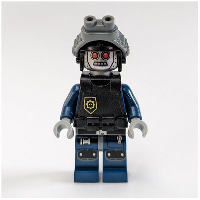 Robot Police, Helmet with Night Vision Goggles, Armor