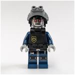 Robot Police, Helmet with Night Vision Goggles, Armor