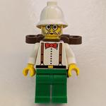 Dr. Charles Lightning with Backpack
