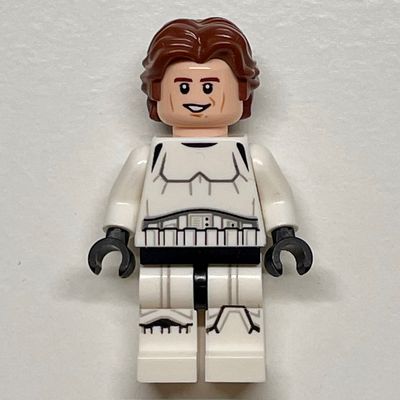 Han Solo, Stormtrooper Disguise, White Pupils
