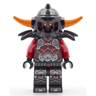 Ash Attacker with Orange Horns