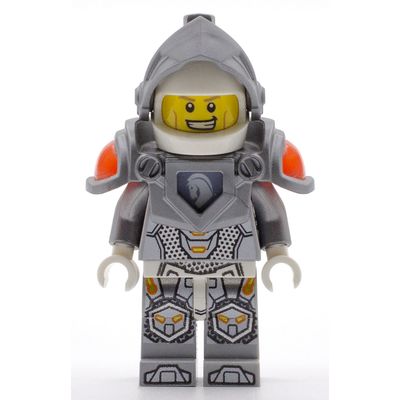 Lance Richmond with Flat Silver Visor and Armor