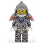 Lance Richmond with Flat Silver Visor and Armor