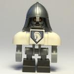 Lance Bot with Silver Helmet