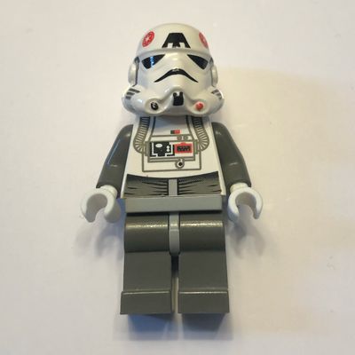 AT-AT Driver, White Uniform, Plain Yellow Head