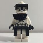 Clone Commander, Black Pauldron and Kama