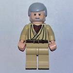 Obi-Wan Kenobi, Old, Tan Robes, Hair, White Pupils, Gray Beard, 3626bpr0638