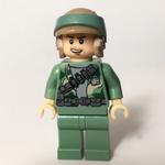 Rebel Trooper in Endor Uniform, Sand Green Legs, Beard Stubble