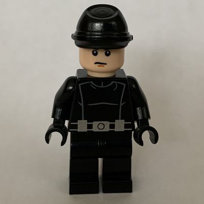 Imperial Crew / Pilot, Black Uniform, Cavalry Cap, Black Hands