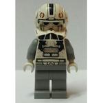 Clone Pilot V-wing with White Printed Head