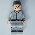 Imperial Crew, Light Bluish Gray Uniform, Dark Bluish Gray Cap, Plain Arms