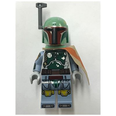Boba Fett, Helmet, Jetpack Neckwear, Dark Tan Pauldron, Printed Arms, Smile