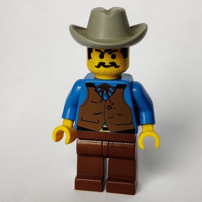 Cowboy - Blue Shirt
