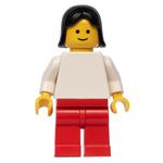 Woman - White Torso, Red Legs