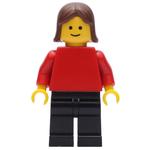 Woman - Red Torso, Black Legs