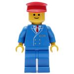 Conductor - Blue Jacket, Blue Legs, Red Hat