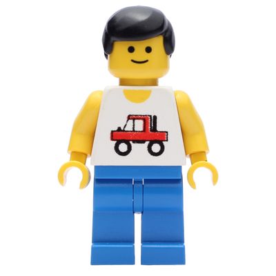 Man - With Shirt wit Truck, Blue Legs