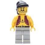 Pirate - Anchor Tattoo, Light Gray Legs, Black Bandana