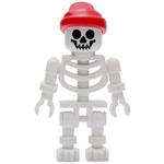 Skeleton, Standard Face, Red Bandana Hat, Ball Joint Arms