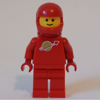 Classic Spaceman, Red with Airtanks (2446 Helmet)
