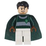 Marcus Flint, Dark Green, Dark Bluish Gray, and White Slytherin Quidditch Uniform - 3626c Head