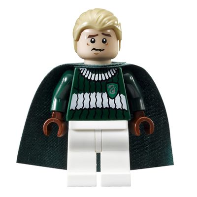 Draco Malfoy, Dark Green and White Slytherin Quidditch Uniform