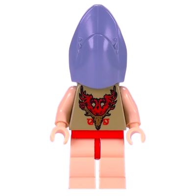 Viktor Krum, Shark Head, Light Nougat Legs