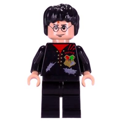 Harry Potter, Tournament Uniform Tattered Black Jacket with Hogwarts Crest