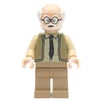 Ernie Prang, Olive Green Sweater, Dark Tan Legs