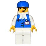 Assistant - Female, White Bandanna, Blue Cap