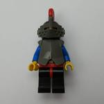 Knight (Breastplate on Red) - Black Legs, Red Plume