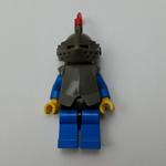 Knight (Breastplate on Red) - Blue Legs, Red Feather