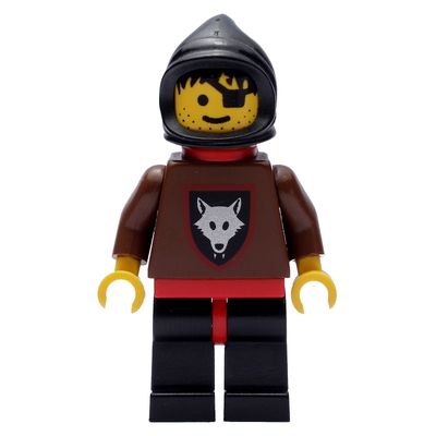 Fighter (Wolfpack) - Black Hood, Red Plastic Cape