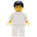 Soccer Player White Torso, White Legs 1