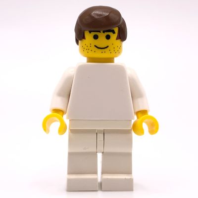 Soccer Player White Torso, White Legs 2