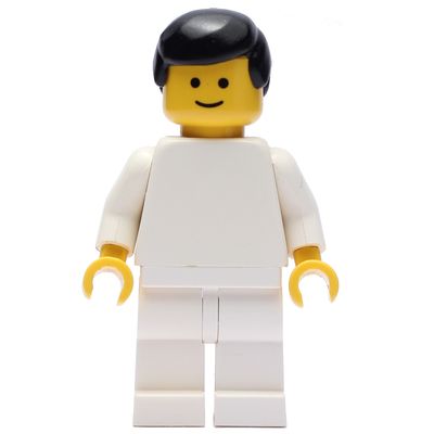 Soccer Player White Torso, White Legs 4