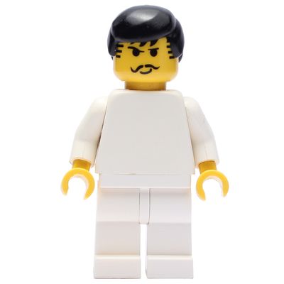 Soccer Player White Torso, White Legs 6