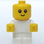 Baby, White Body - Head with no neck
