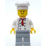 Chef, Red Neckerchief, Light Bluish Gray Legs