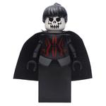 Queen, Skull Head, Black Dress, Black Cape, Black Hair