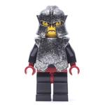 Shadow Knight, Speckle Black-Silver Helmet and Armor