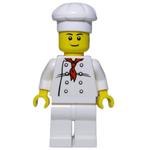 Chef, Red Neckerchief, White Legs, Smile, Black Eyebrows