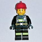 Bob, Black Firesuit, Red Helmet