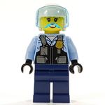 Rooky Partnur, White Helmet, Dark Blue Legs