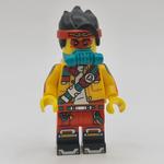 Monkie Kid, Bright Light Orange Jacket, Breathing Apparatus