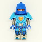Nexo Knight Soldier with Dark Azure Armor, Blue Hands