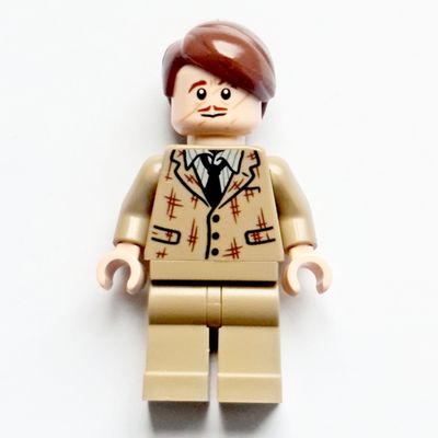 Remus Lupin, Dark Tan Suit, Reddish Brown Hair