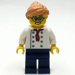Pizza Chef, Dark Azure Glasses